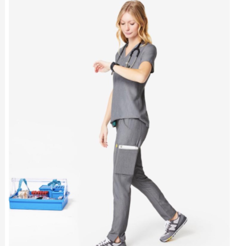 Fig Scrubs Yola pants Graphite S